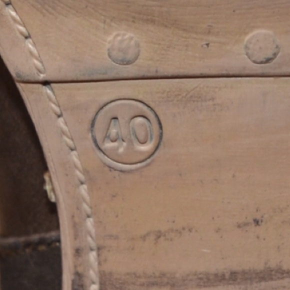 Brown Studded Leather Boots - Picture 5 of 7